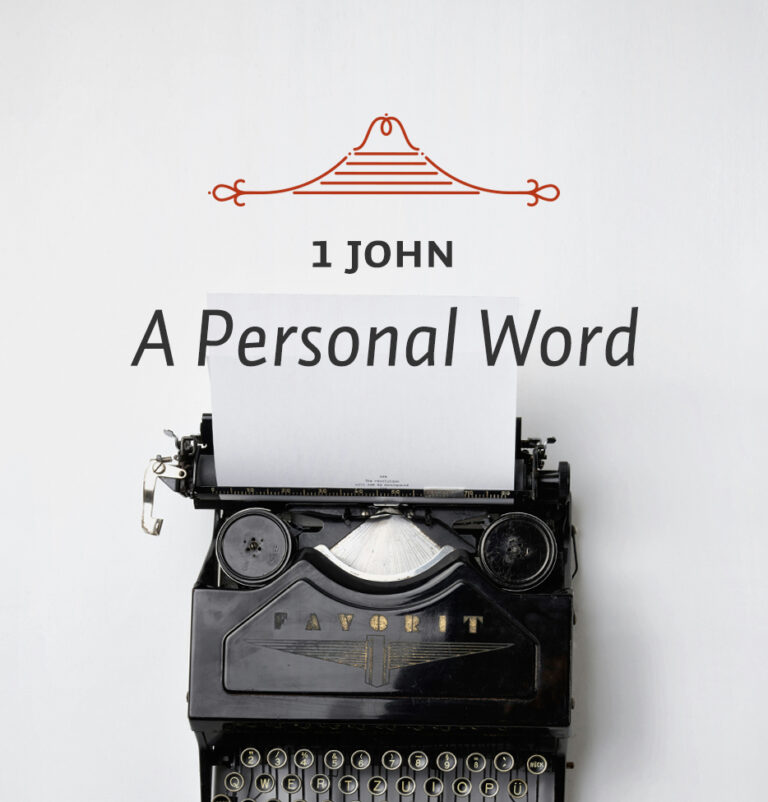 A Personal Word